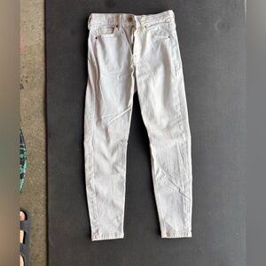 Topshop White Skinny Jeans for Women